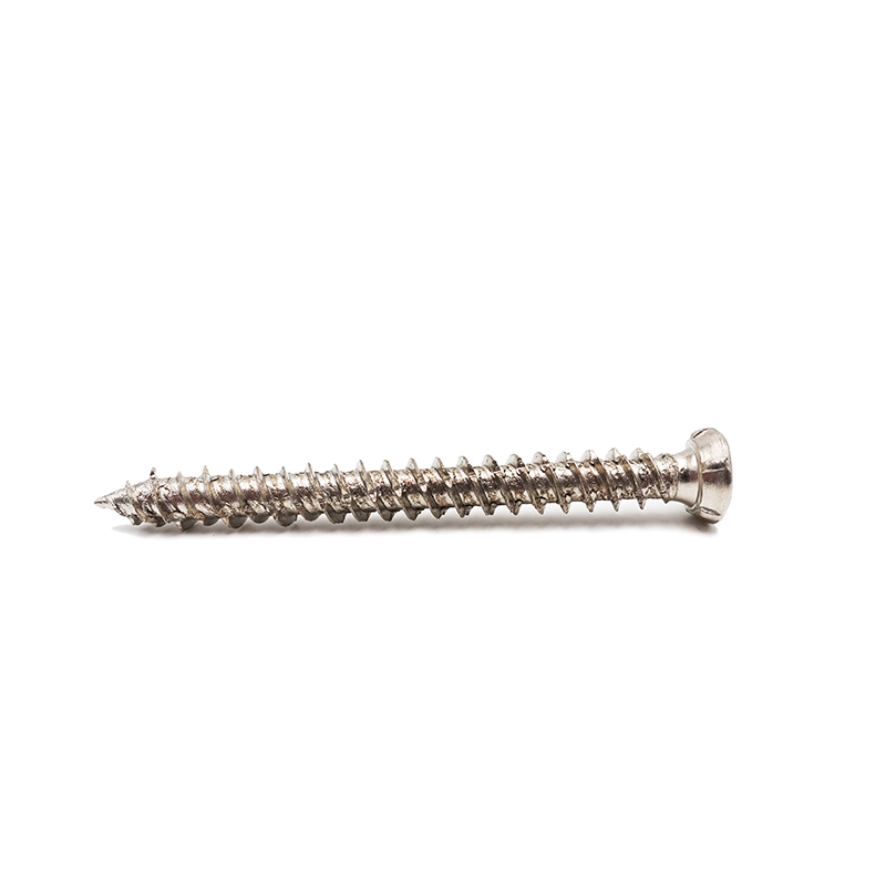 Senkkopf-Blechschraube mit Torx-Antrieb, gelb vernickelt, mit Schnittlinien